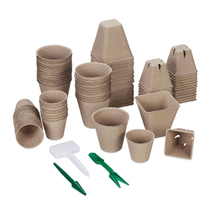 Cultivation pot, set of 96 with accessories