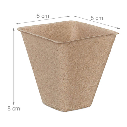 Cultivation pots set for 80 cuttings