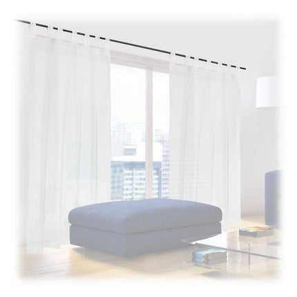 Curtains set of 2 white