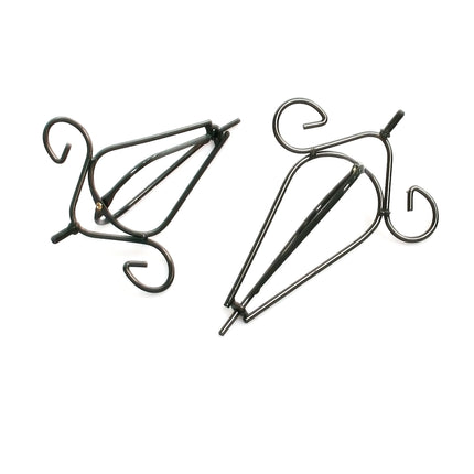 Curved Metal Rose Arch with Pointed Top