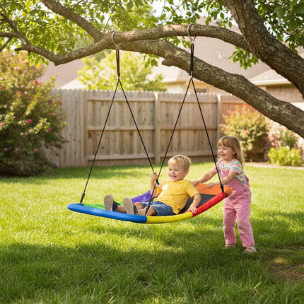 Curved Nest Swing, 150kg Capacity, Adjustable Height
