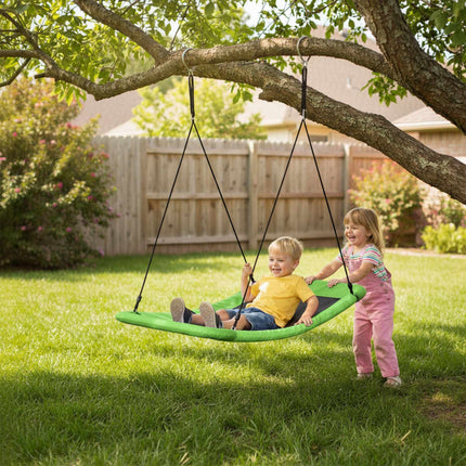 Curved Nest Swing, 150kg Capacity, Adjustable Height