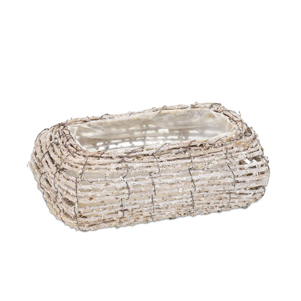 Curved flower pot - set of 2