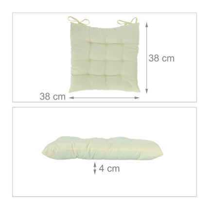 Cushion beige set of 4