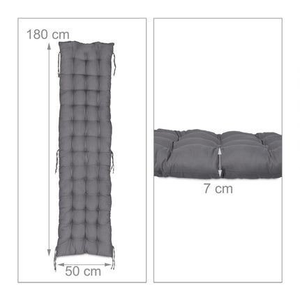 Cushion long gray L