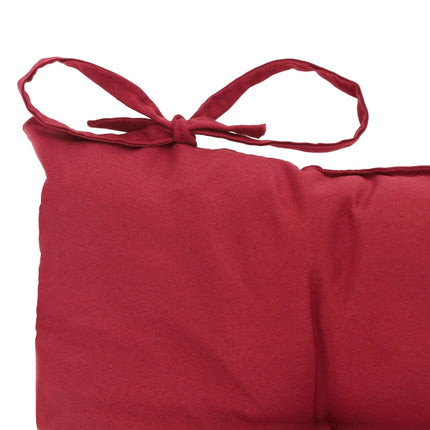 Cushion red set of 4