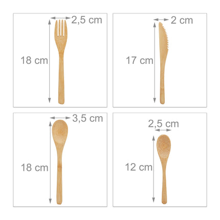 Cutlery bamboo