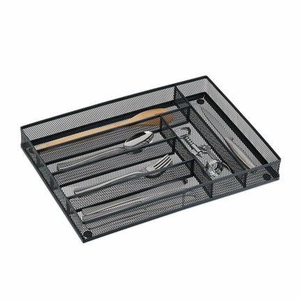 Cutlery tray for metal boxes
