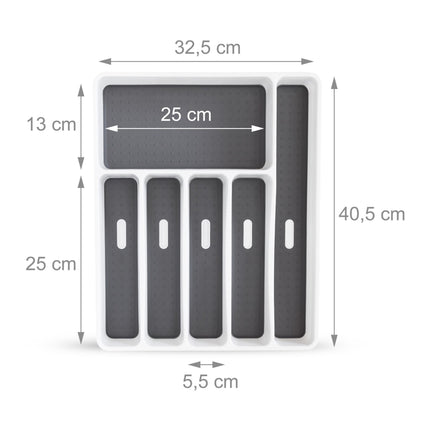 Cutlery tray for the drawer