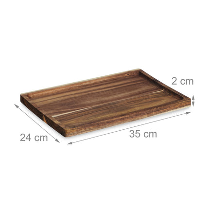 Cutting board in acacia wood