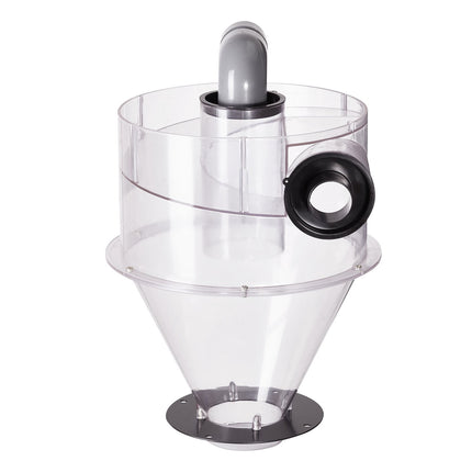 Cyclone Dust Separator, 4-Inch Retrofit, ABS, 2-Inch Adapter
