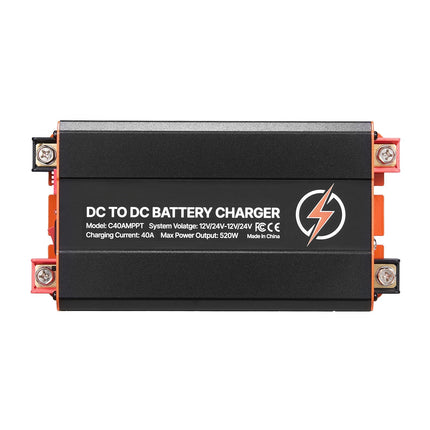 DC To DC Charger With MPPT, 40A 520W, Dual Input