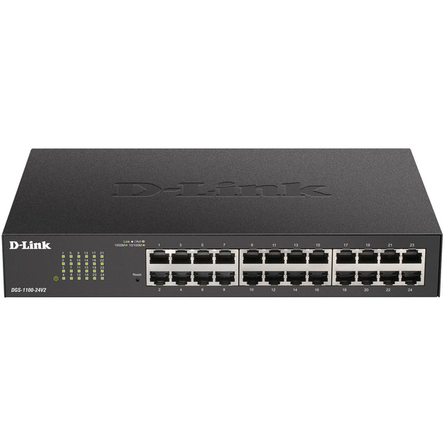 DGS-1100-24V2/E 24-port Smart Administerable Gigabit Switch