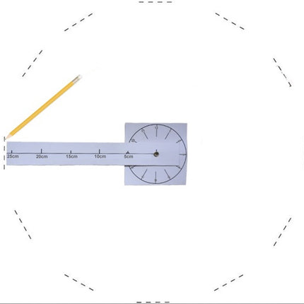 DIY 3D Wall Clock, Black, 60-130 cm, Silent, Loft Style