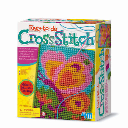 DIY Cross Stitch Kit for Beginners, 4M Easy-to-Use