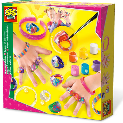 DIY Jewelry Making Set: Rings and Bracelets