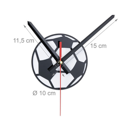 DIY wall clock "Football