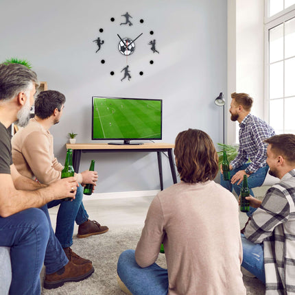 DIY wall clock "Football