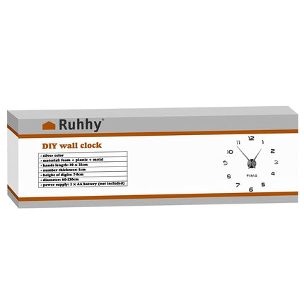 DIY wall clock Ruhhy 22143