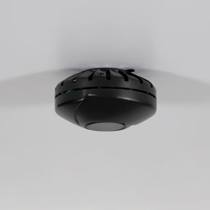 DLSA-866/LL Optical fire alarm with built-in battery 10 years Black