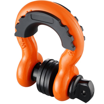 D-Ring Tow Shackles, 2-Pack, 19 mm, 22 mm Pin