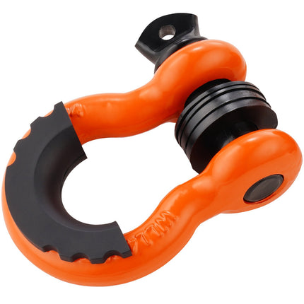 D-Ring Tow Shackles, 2-Pack, 19 mm, 22 mm Pin