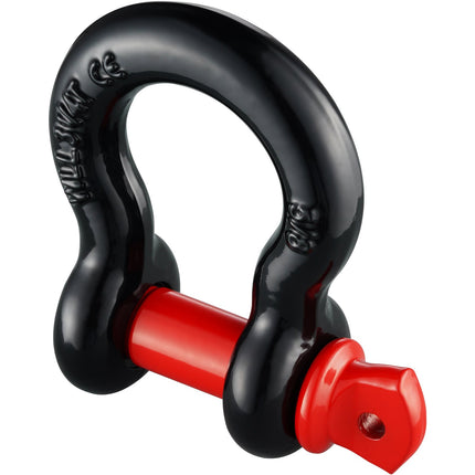D-Ring Tow Shackles, 4-Pack, 3/4-Inch Pin, 13 Ton
