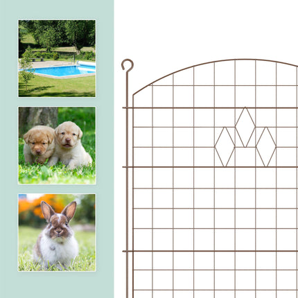 Dam fence with 5 fences