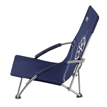 Dark Blue Beach Chair – Foldable, Lightweight