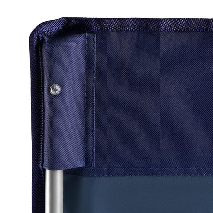 Dark Blue Beach Chair – Foldable, Lightweight