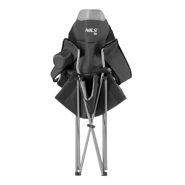 Dark Gray Camping Chair, Portable and Foldable