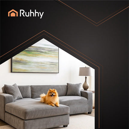 Dark Gray Sofa Cover, Stretch Fit 190-230cm