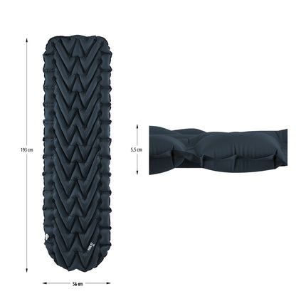 Dark Gray Tourist Mat, Lightweight, Portable