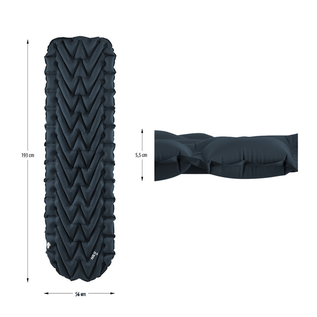 Dark Gray Tourist Mat, Lightweight, Portable