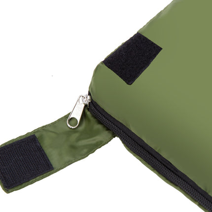 Dark Green Sleeping Bag, Lightweight, Compact