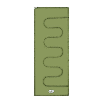 Dark Green Sleeping Bag, Lightweight, Compact