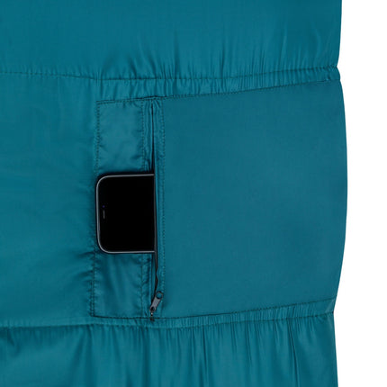 Dark Green Sleeping Bag, Lightweight, Compact