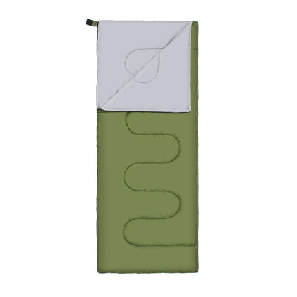 Dark Green Sleeping Bag, Lightweight, Compact
