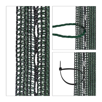 Dark green garden screen 1.2 meters high