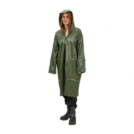 Dark green mackintosh