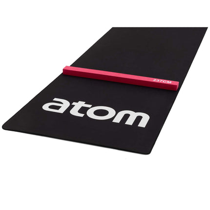 Dart Mat – Black TPR, 300x62 cm, Integrated Throw Line