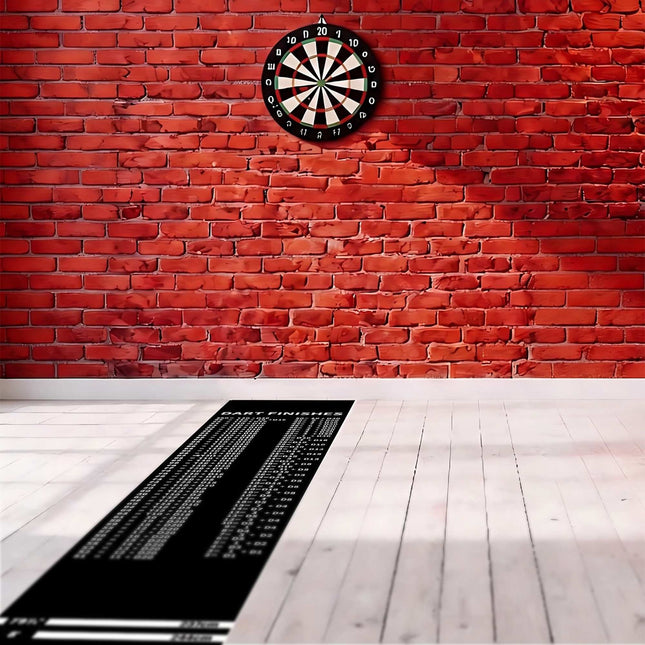 Dart Mat with Oche Line, 60x260 cm, Non-Slip