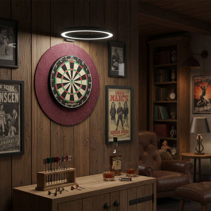 Dartboard Surround, 4-Piece Felt, Noise Reduction