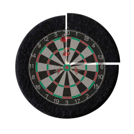 Dartboard Surround, 4-Piece Felt, Noise Reduction