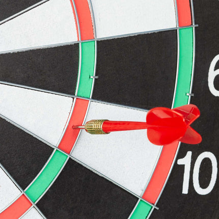 Dartboard X2 with arrows