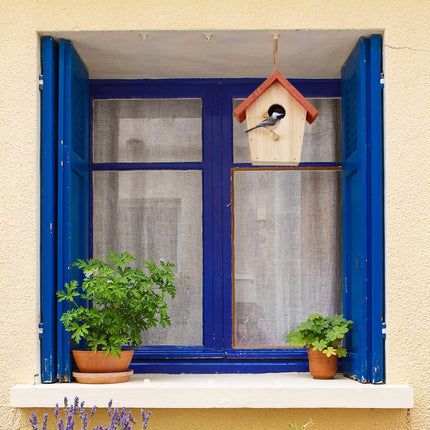 Deco Birdhouse Orange Roof