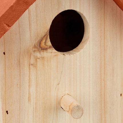 Deco Birdhouse Orange Roof