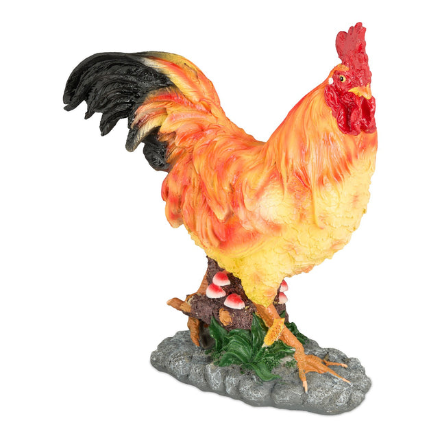 Decorative Garden Rooster Figurine – Lifelike Outdoor Statue