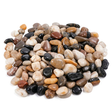 Decorative Mixed River Pebbles, 2kg – Natural Stone 20–40mm