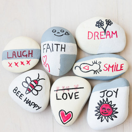 Decorative Pebbles for Art Projects, DIY Crafts